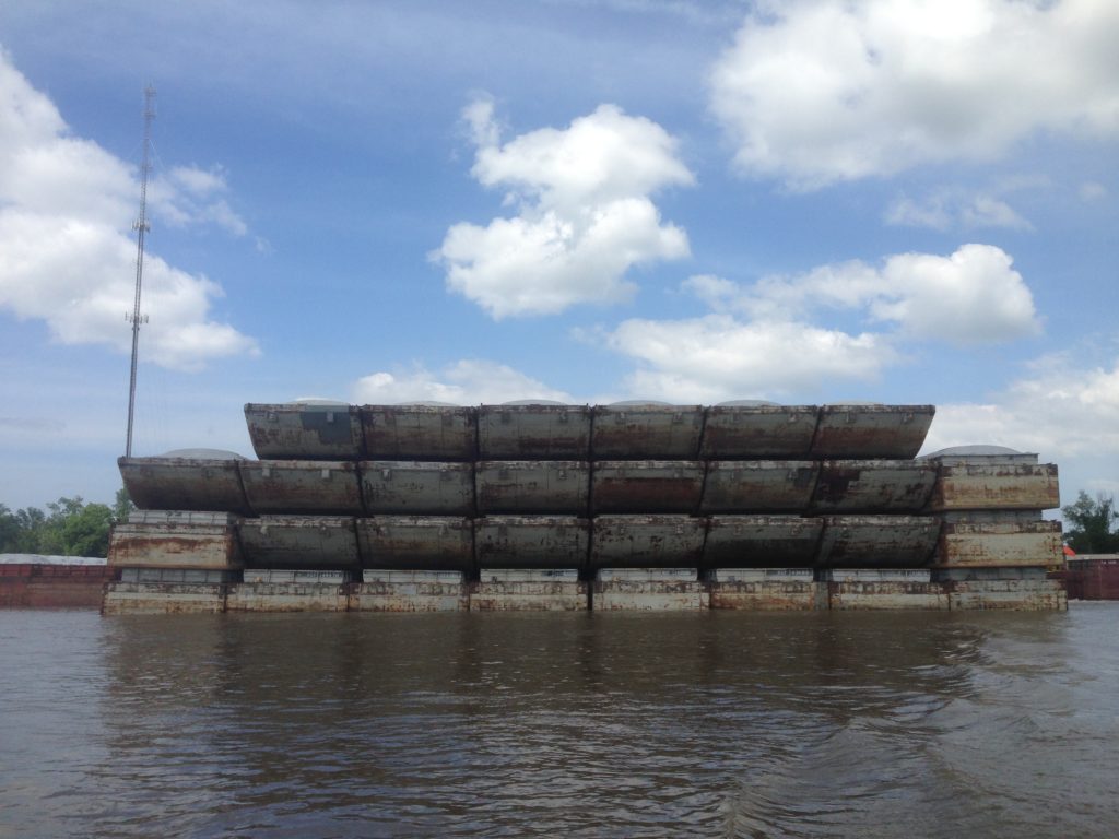 Barge Stack Job 2 McKinney Salvage And Heavy Lift